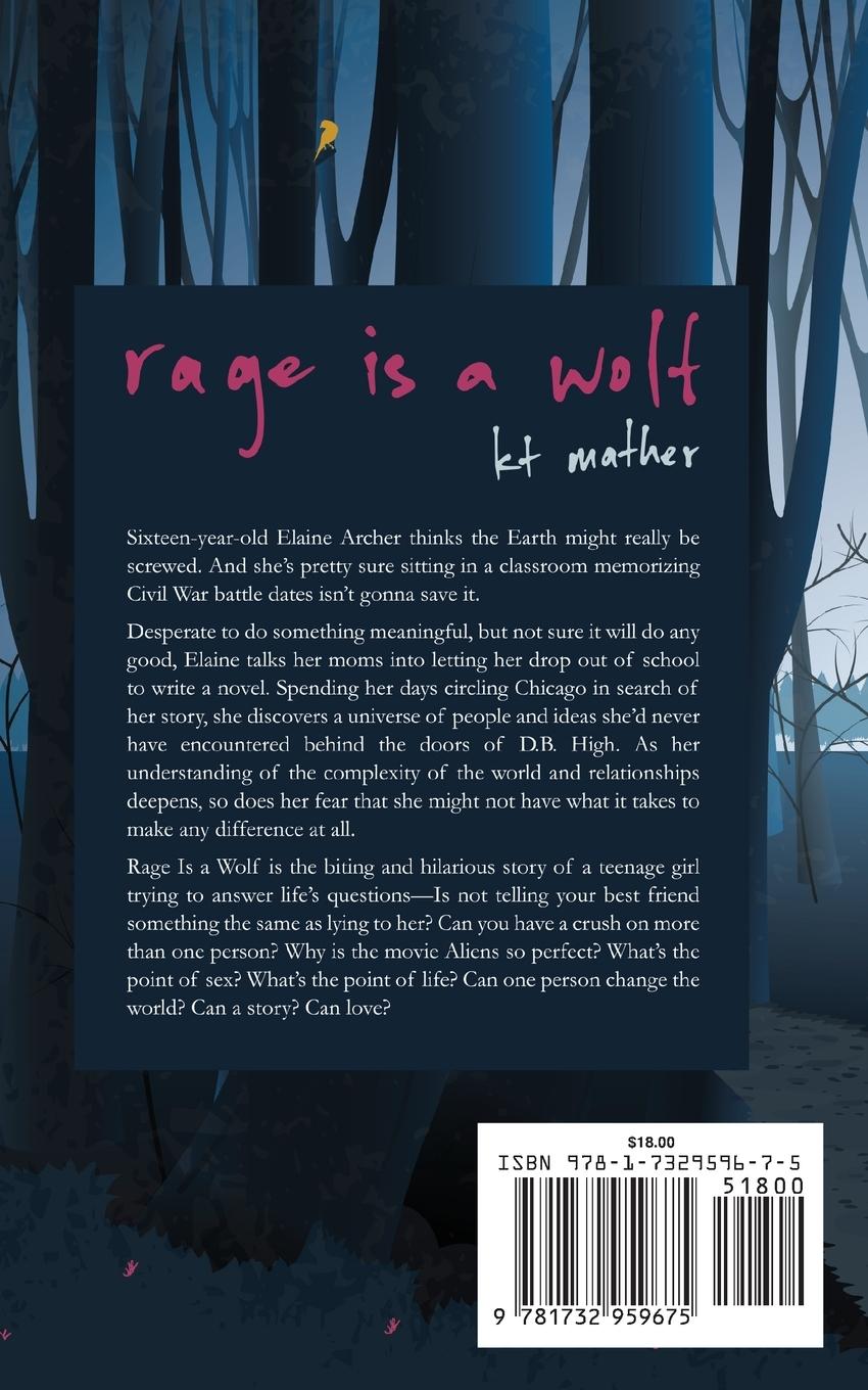 Rückseitencover Rage is a Wolf