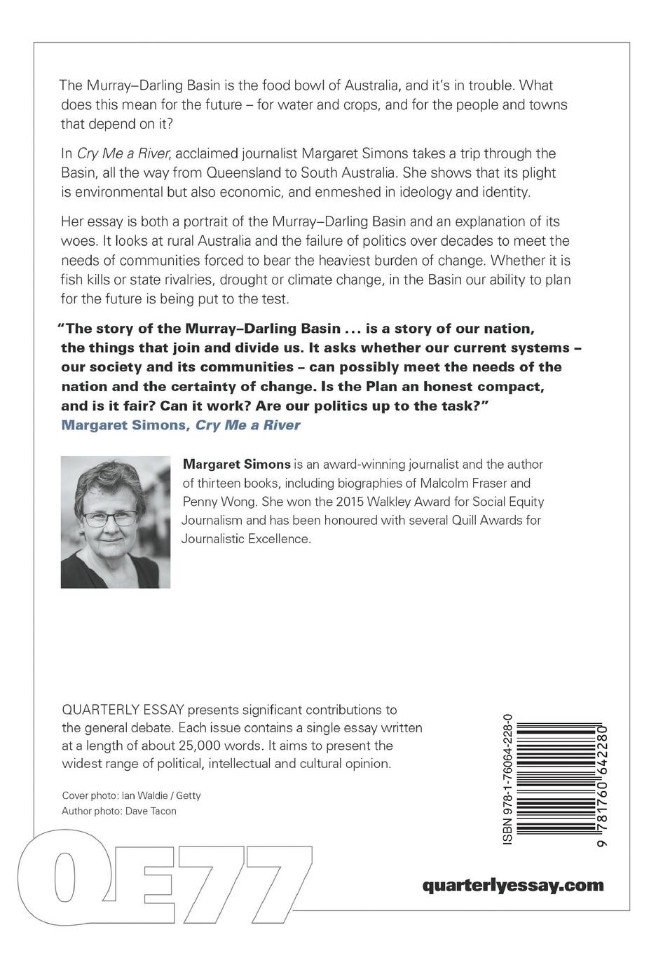 Rückseitencover Cry Me a River