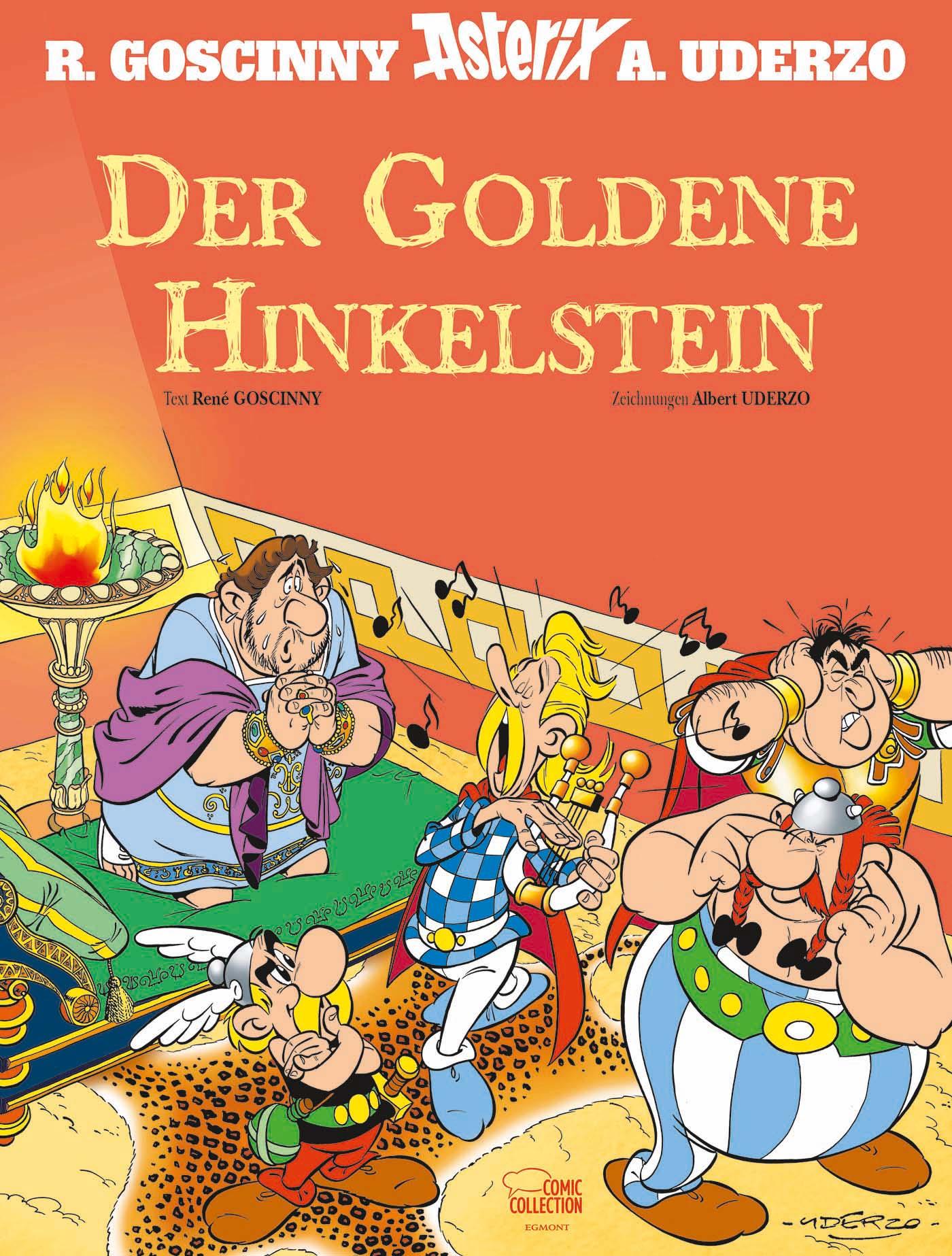 Vorderes Coverbild Asterix - Der Goldene Hinkelstein