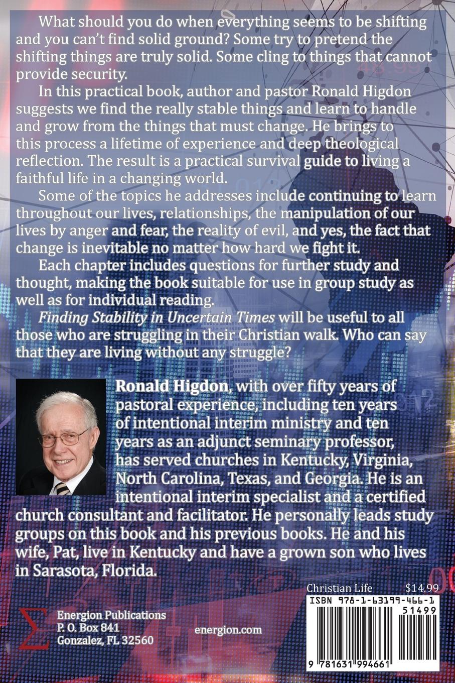 Rückseitencover Finding Stability in Uncertain Times