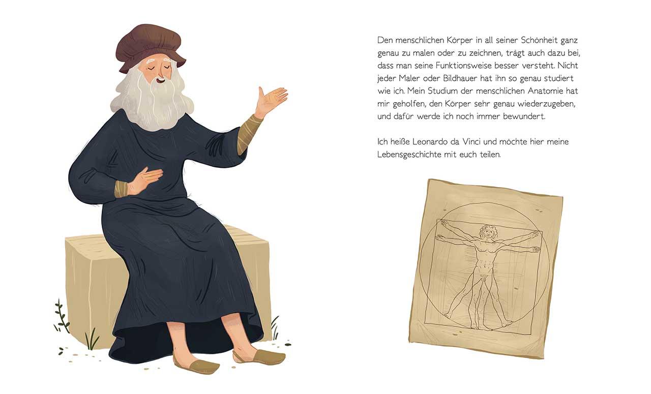 Beispielinhalt (Bild) Total Genial! Leonardo da Vinci