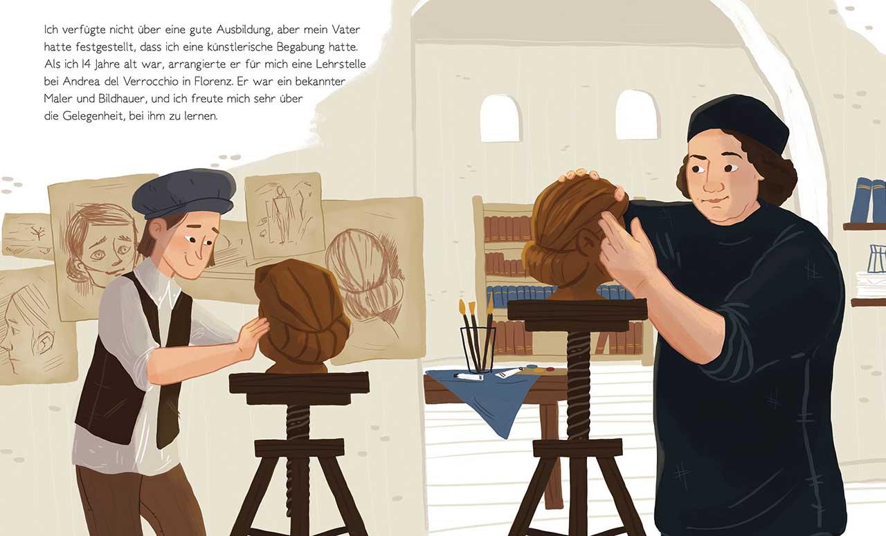 Beispielinhalt (Bild) Total Genial! Leonardo da Vinci