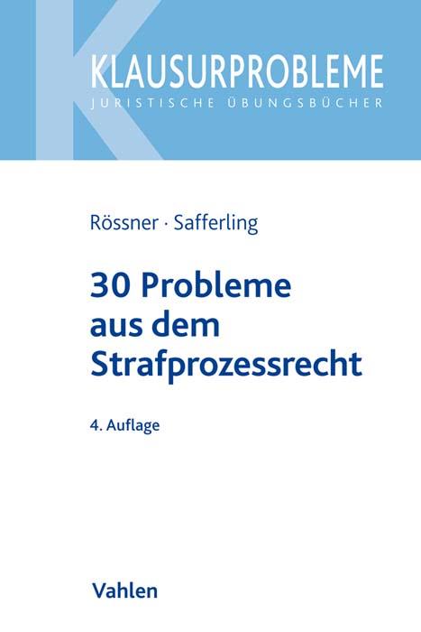 Vorderes Coverbild 30 Probleme aus dem Strafprozessrecht