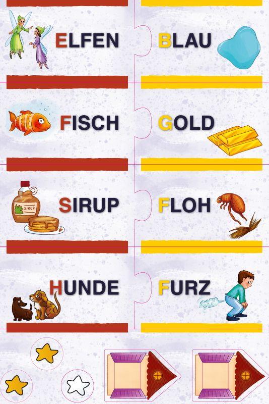 Beispielinhalt (Bild) Weltenfänger: Die Stadt der magischen Buchstaben (Spiel) - ab 5 Jahren