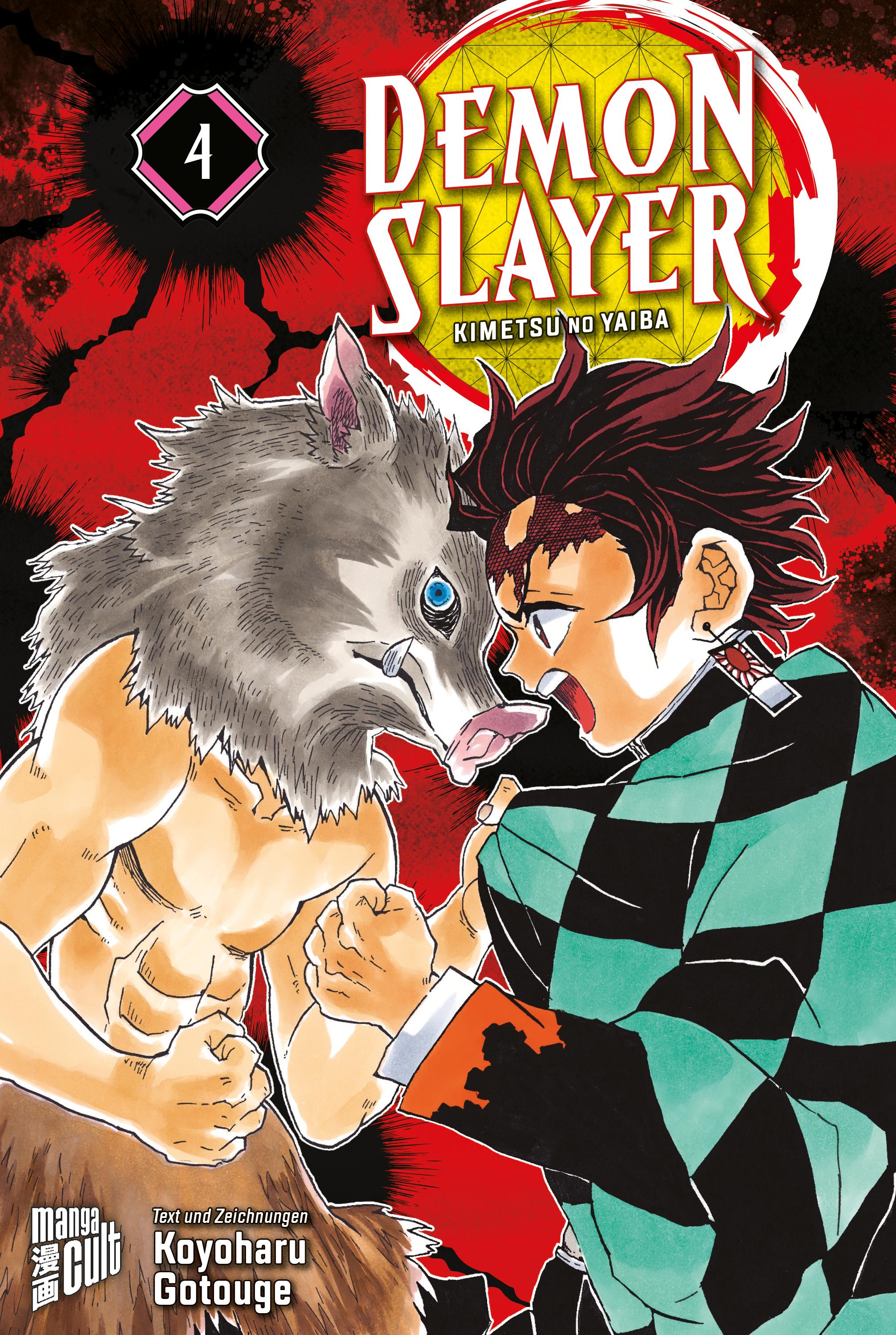 Vorderes Coverbild Demon Slayer 4