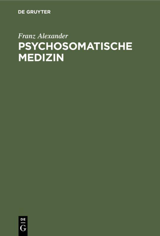 Vorderes Coverbild Psychosomatische Medizin