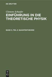 Vorderes Coverbild Quantentheorie