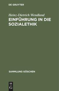 Vorderes Coverbild Einführung in die Sozialethik