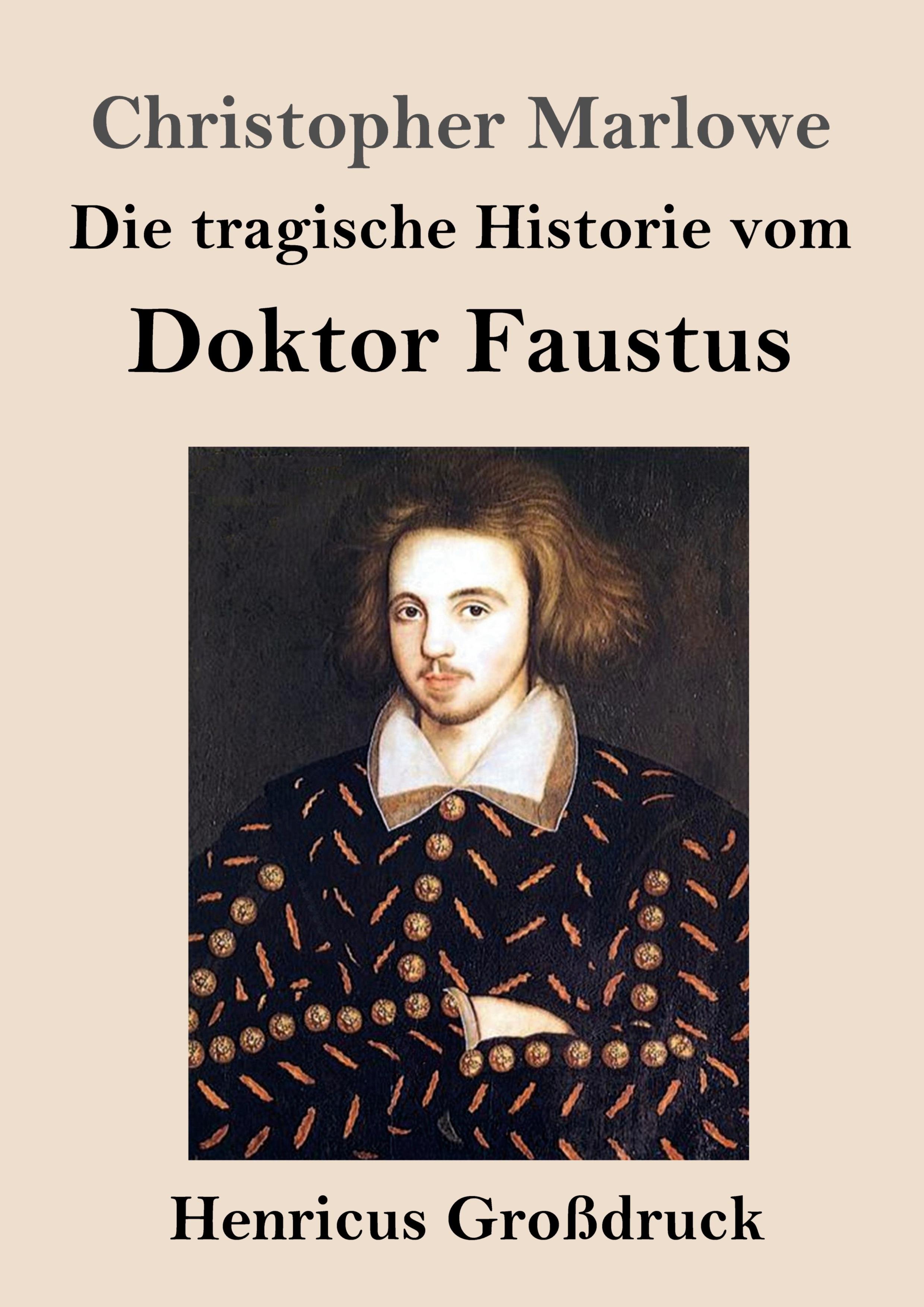 Vorderes Coverbild Die tragische Historie vom Doktor Faustus (Großdruck)