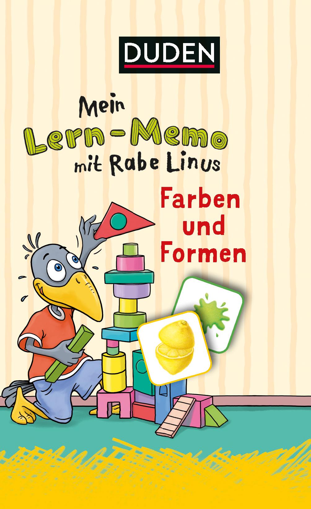 Vorderes Coverbild Mein Lern-Memo mit Rabe Linus ? Farben und Formen