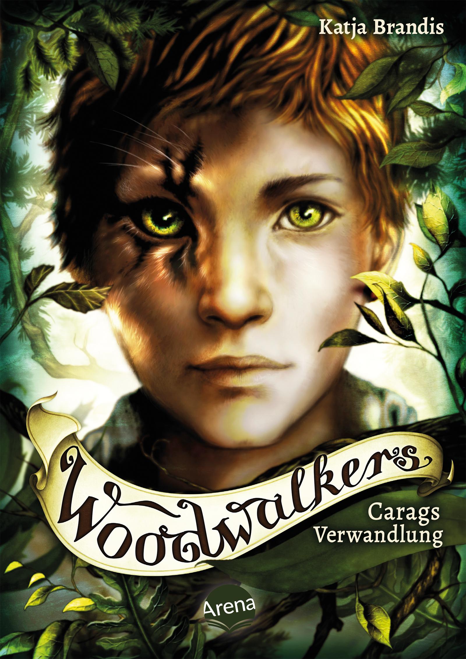 Vorderes Coverbild Woodwalkers (1). Carags Verwandlung