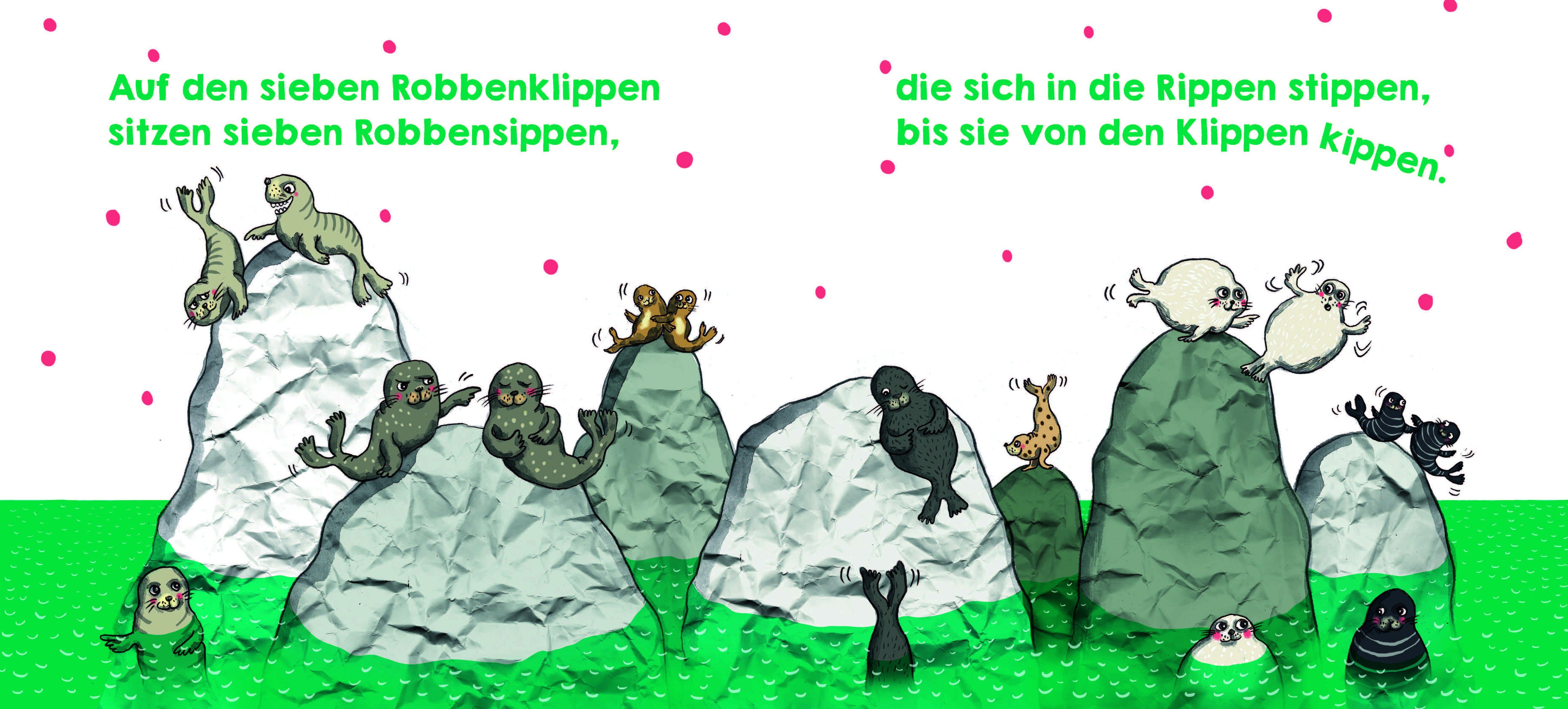 Beispielinhalt (Bild) Paul klaut blaue Prickelbrause - Superfreche Zungenbrecher - ab 5 Jahren