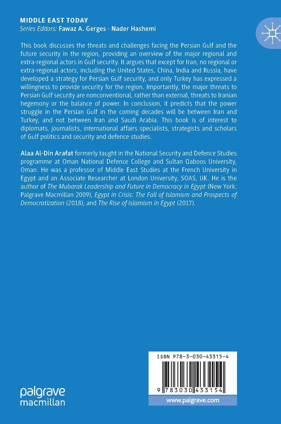 Rückseitencover Regional and International Powers in the Gulf Security