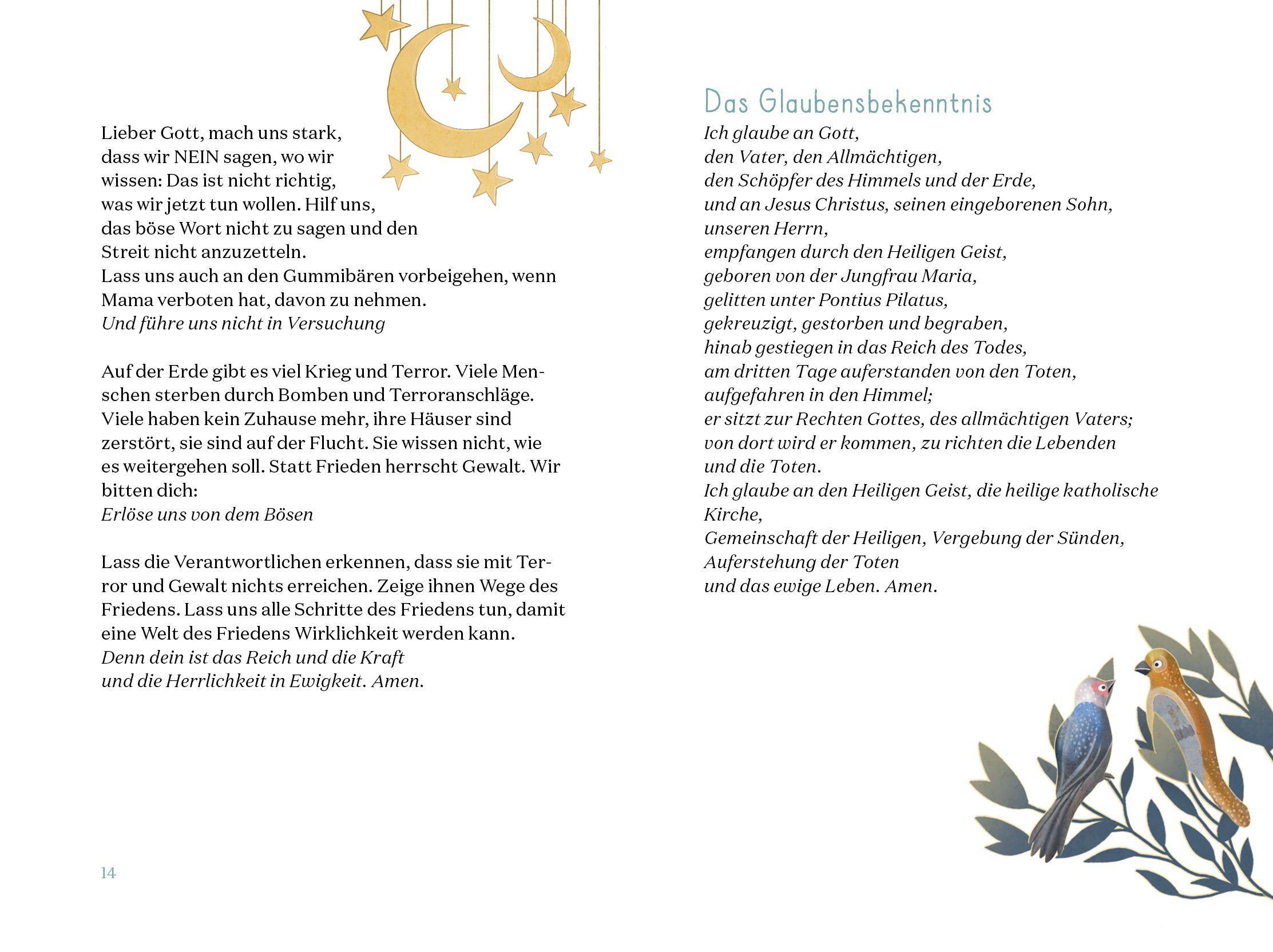 Beispielinhalt (Bild) Mein kleines Gotteslob