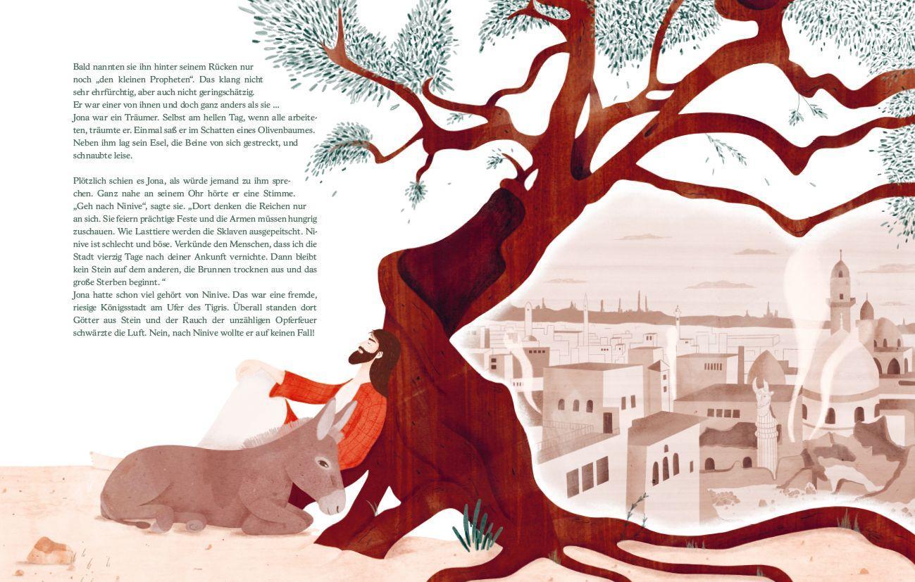 Beispielinhalt (Bild) Jona - Der große Fisch und Ninive
