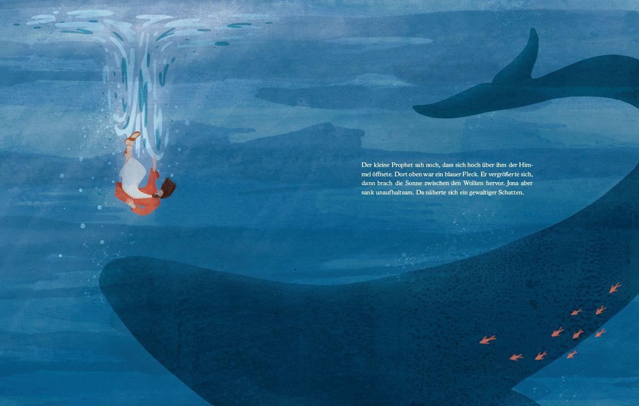 Beispielinhalt (Bild) Jona - Der große Fisch und Ninive