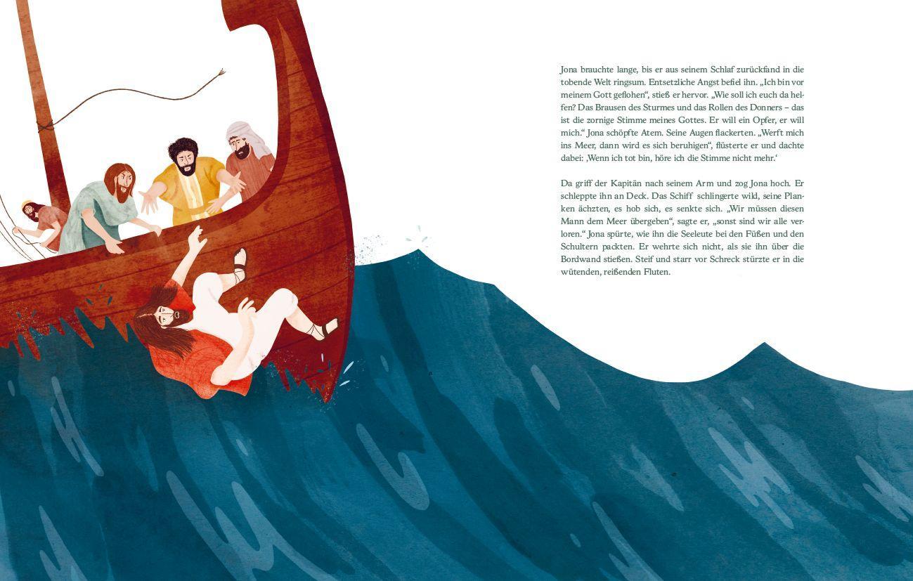 Beispielinhalt (Bild) Jona - Der große Fisch und Ninive