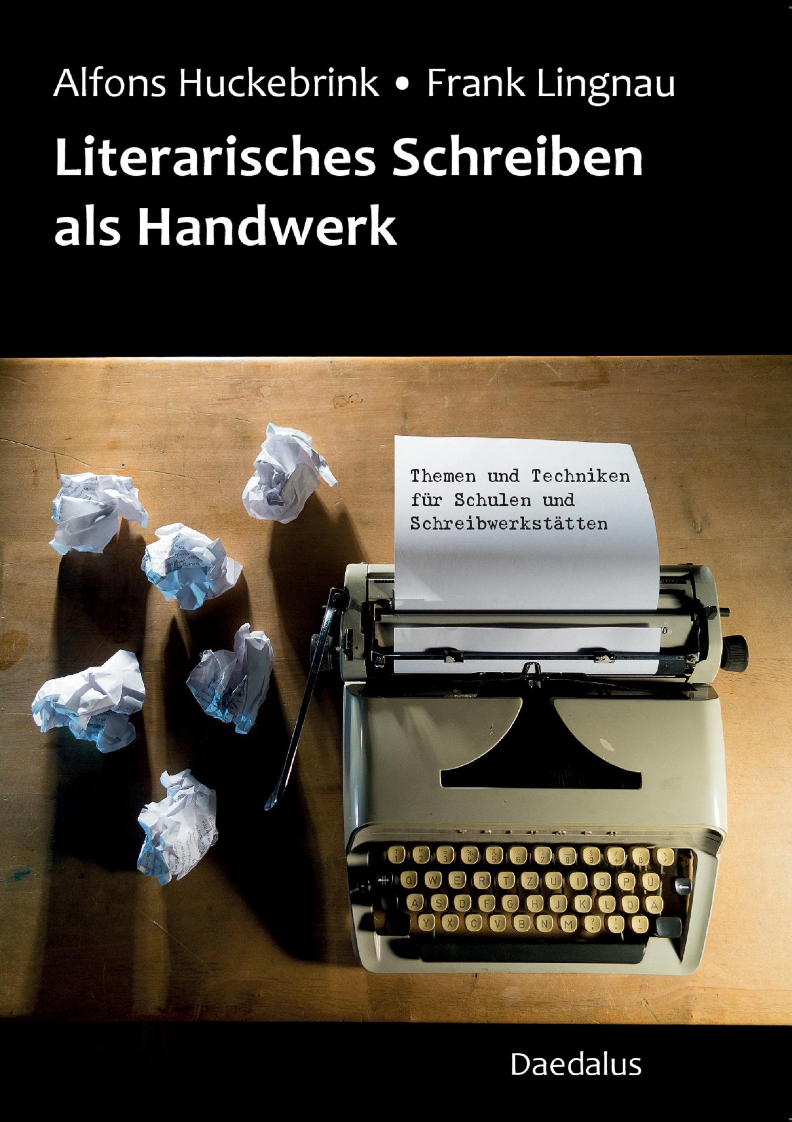 Vorderes Coverbild Literarisches Schreiben als Handwerk