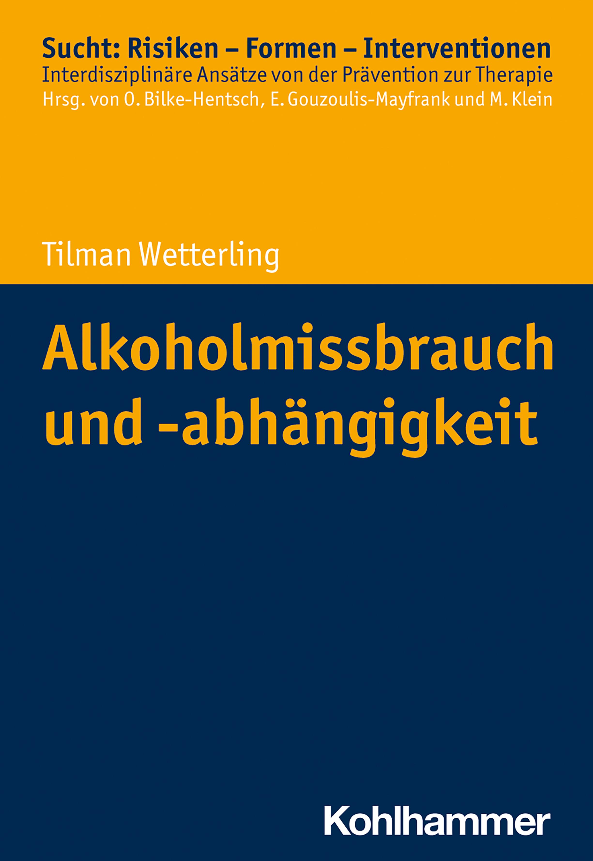 Vorderes Coverbild Alkoholmissbrauch und -abhängigkeit