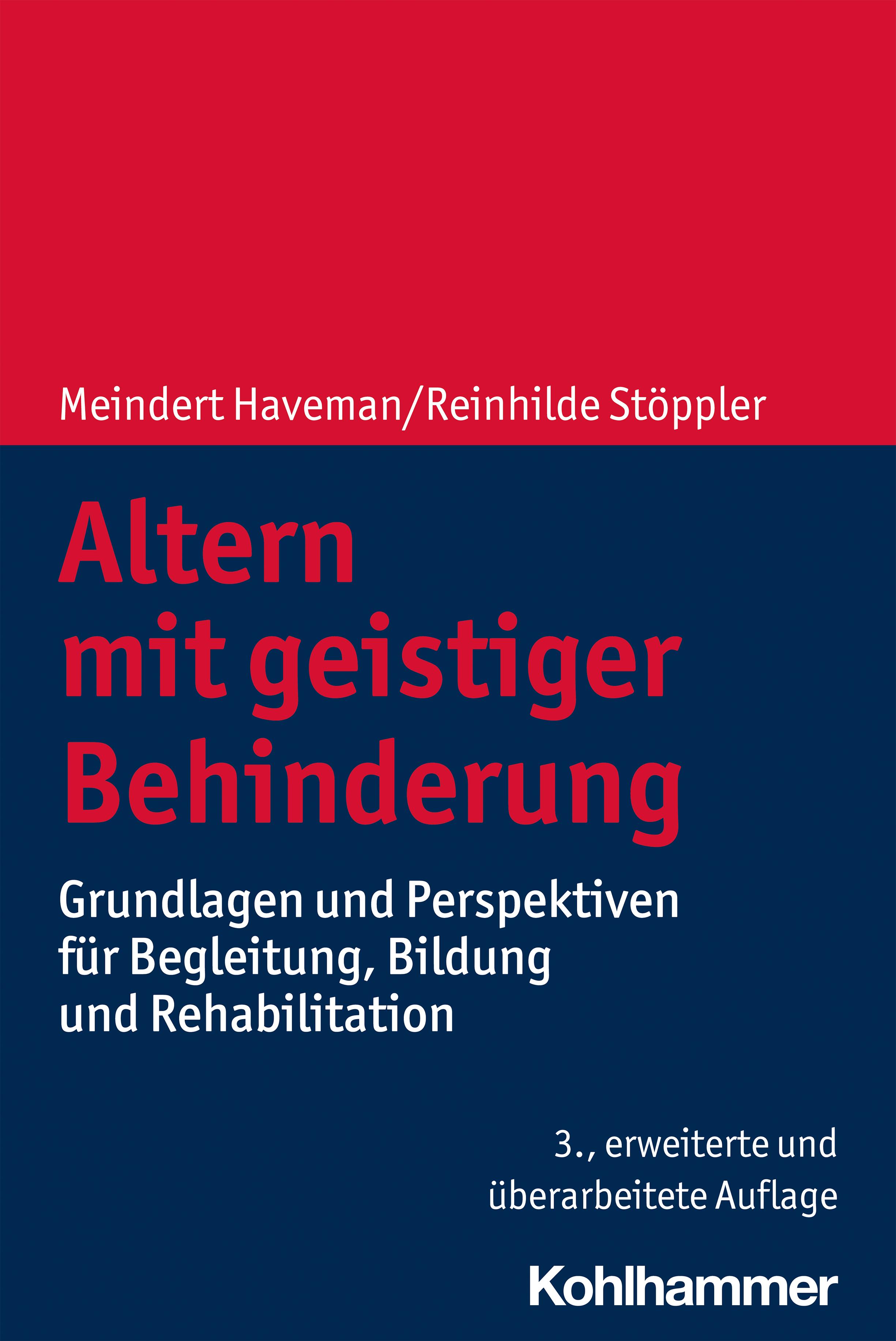 Vorderes Coverbild Altern mit geistiger Behinderung