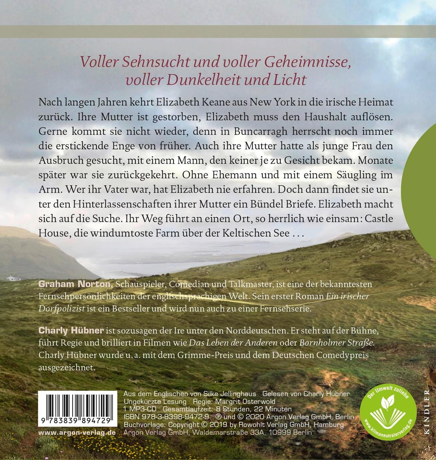 Rückseitencover Eine irische Familiengeschichte