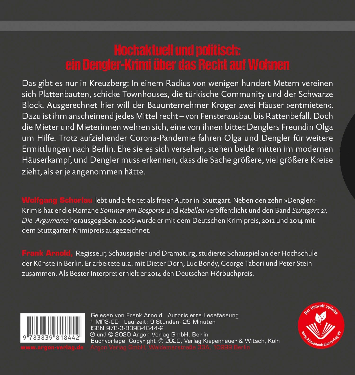 Rückseitencover Kreuzberg Blues
