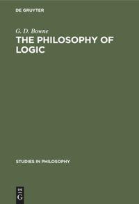Vorderes Coverbild The Philosophy of Logic