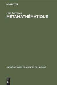 Vorderes Coverbild Métamathématique