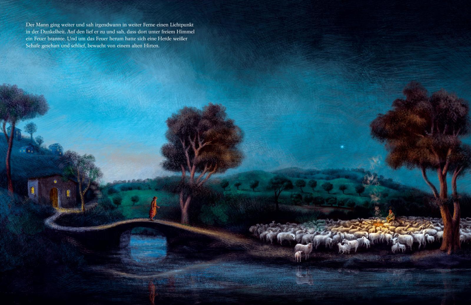 Beispielinhalt (Bild) Die Heilige Nacht
