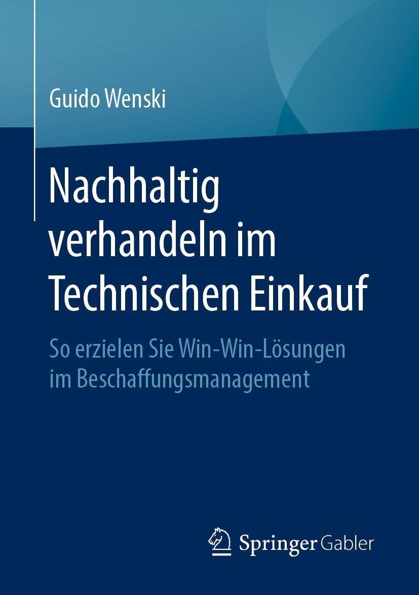 Vorderes Coverbild Nachhaltig verhandeln im Technischen Einkauf
