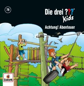 Vorderes Coverbild Die drei ??? Kids 79: Achtung, Abenteuer