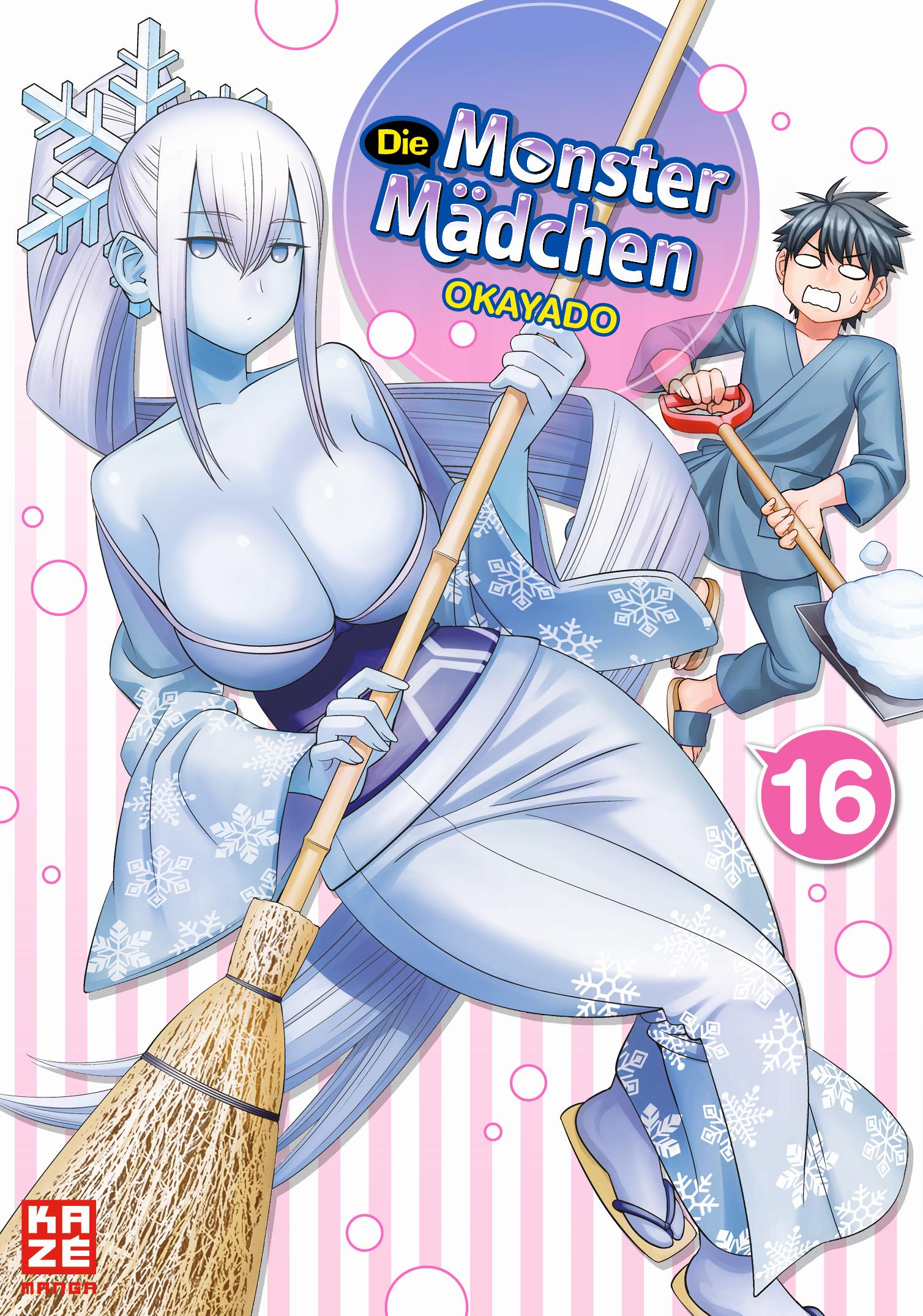 Vorderes Coverbild Die Monster Mädchen - Band 16