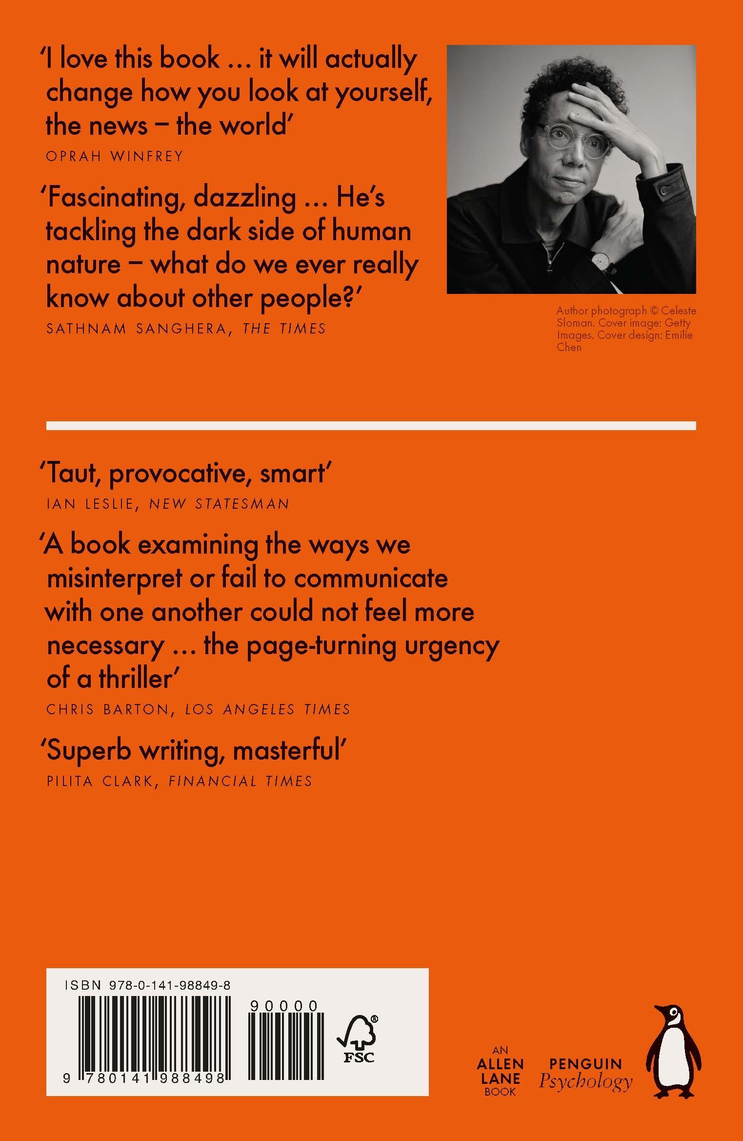 Rückseitencover Talking to Strangers