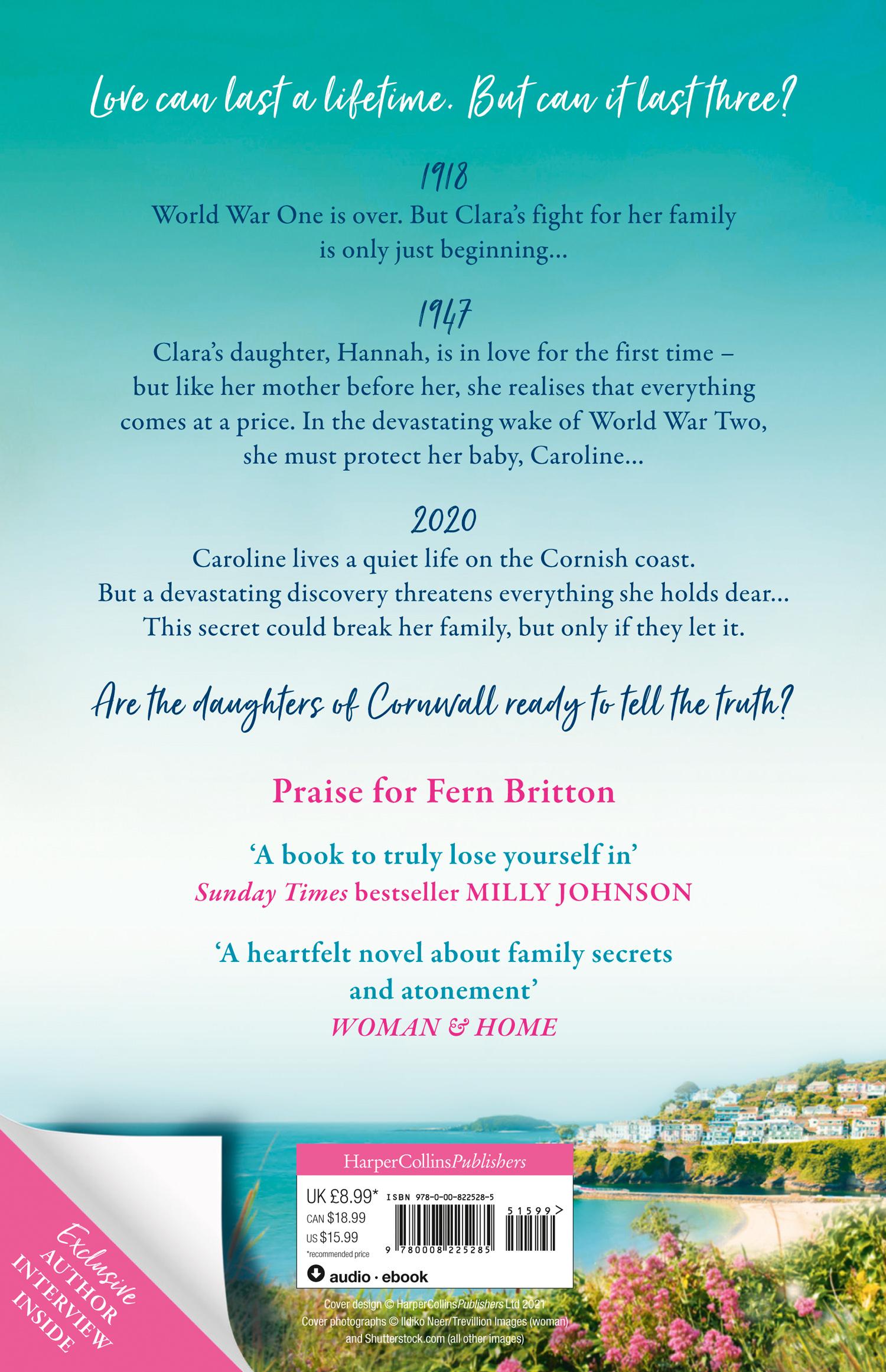 Rückseitencover Daughters of Cornwall