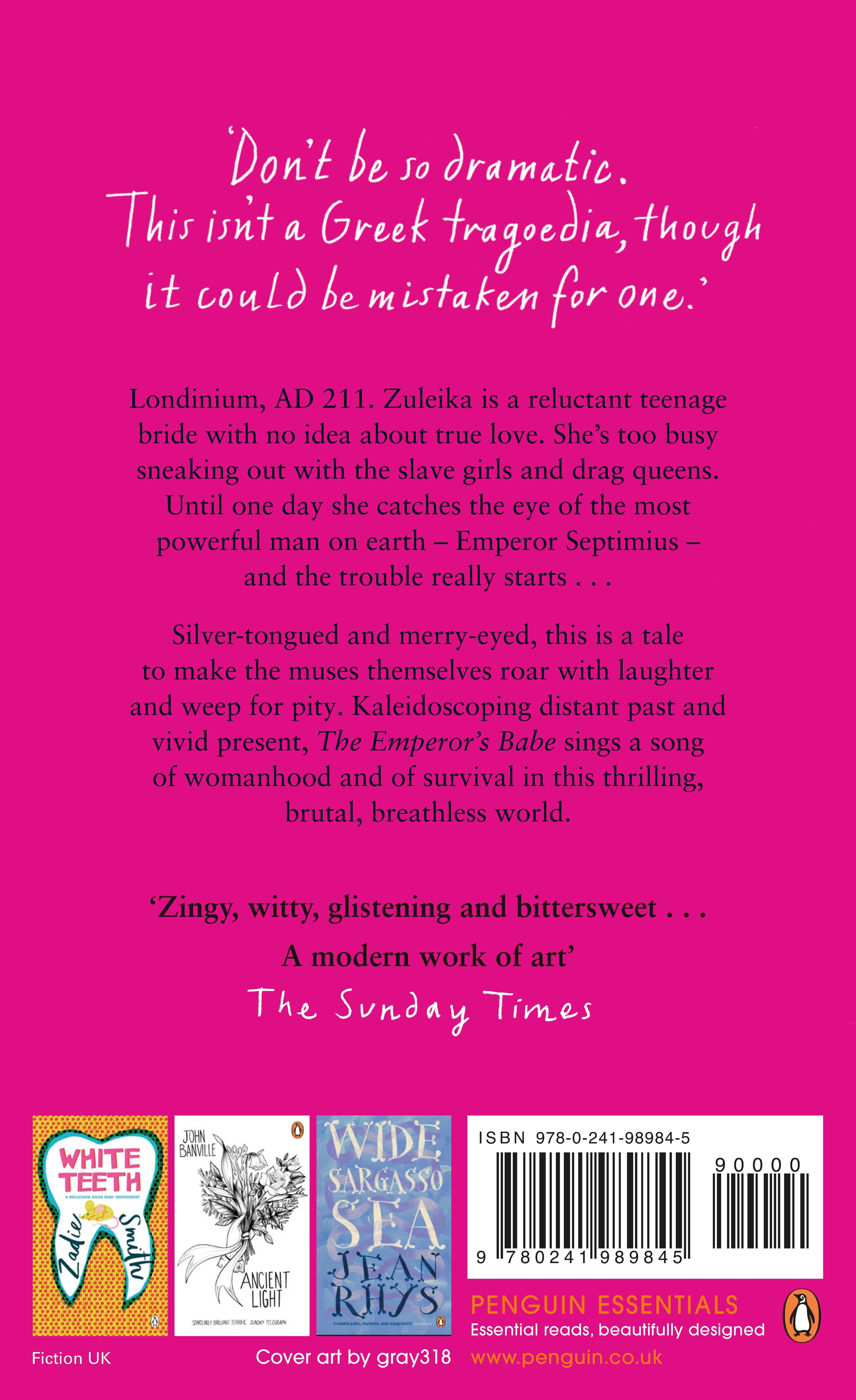 Rückseitencover The Emperor's Babe