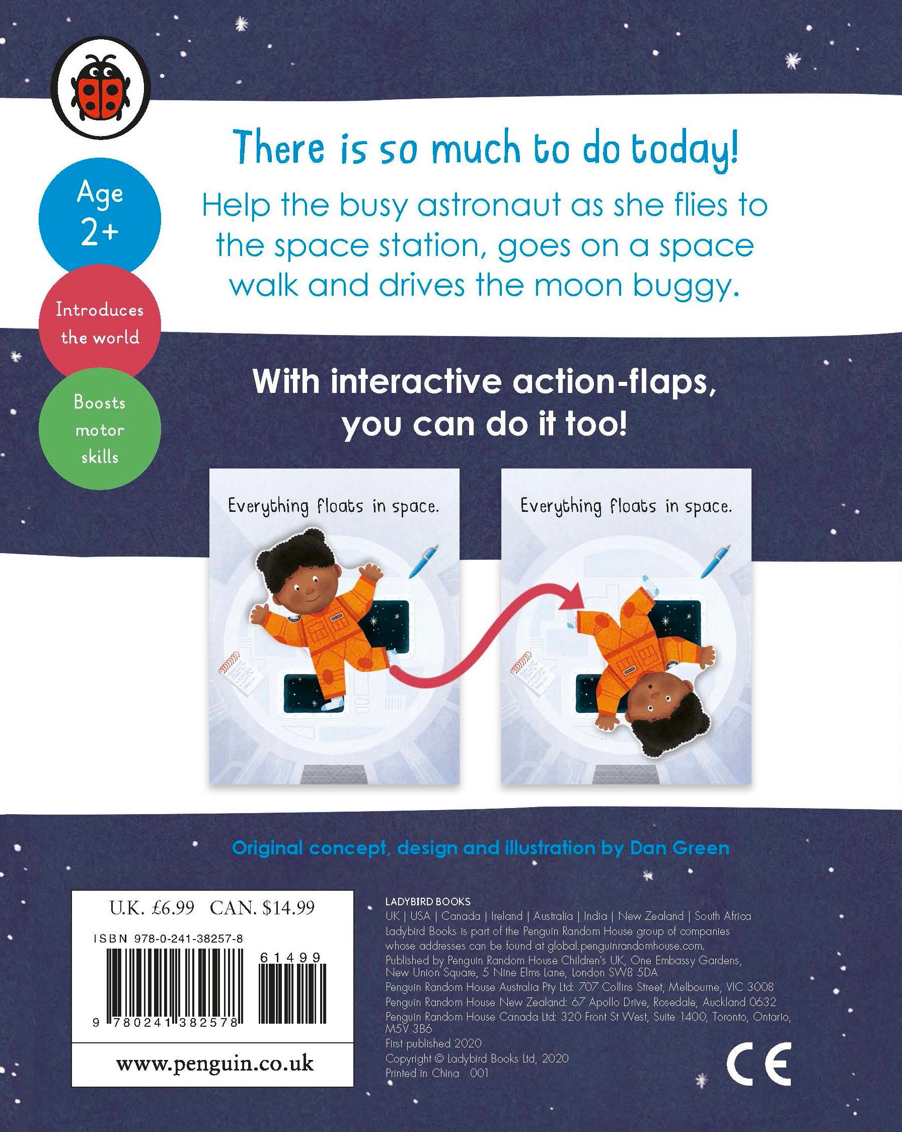 Rückseitencover Busy Day: Astronaut