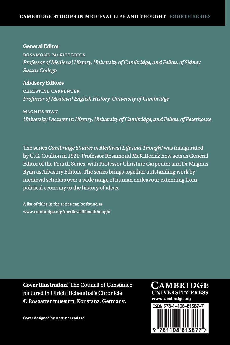 Rückseitencover Conciliarism and Heresy in Fifteenth-Century England