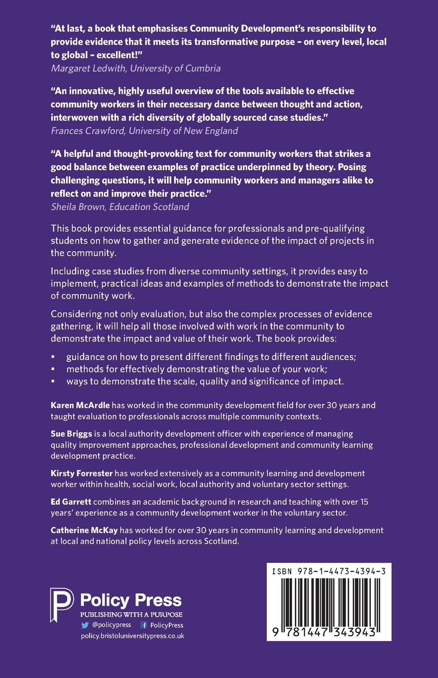 Rückseitencover The Impact of Community Work