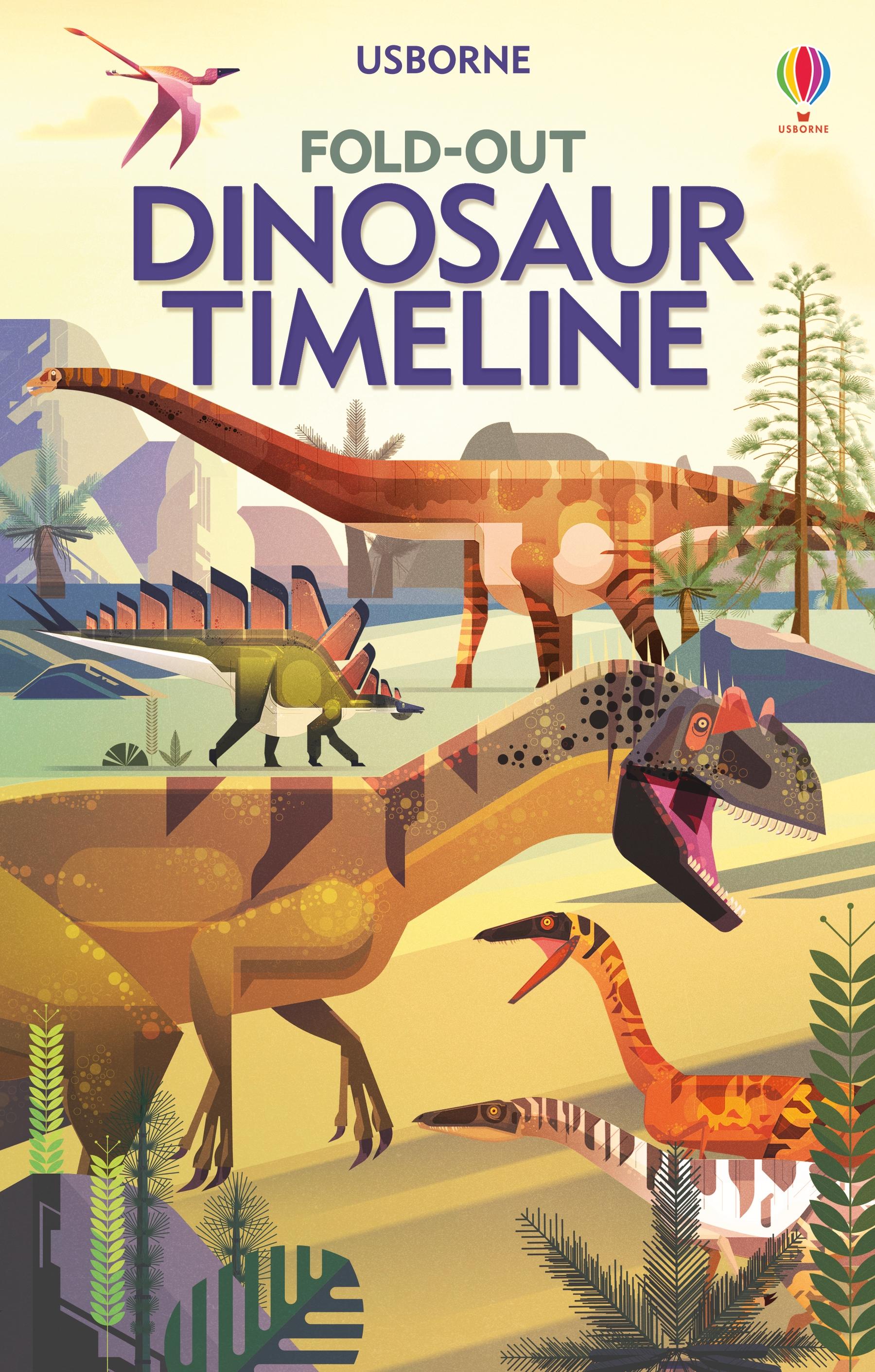 Vorderes Coverbild Fold-Out Dinosaur Timeline