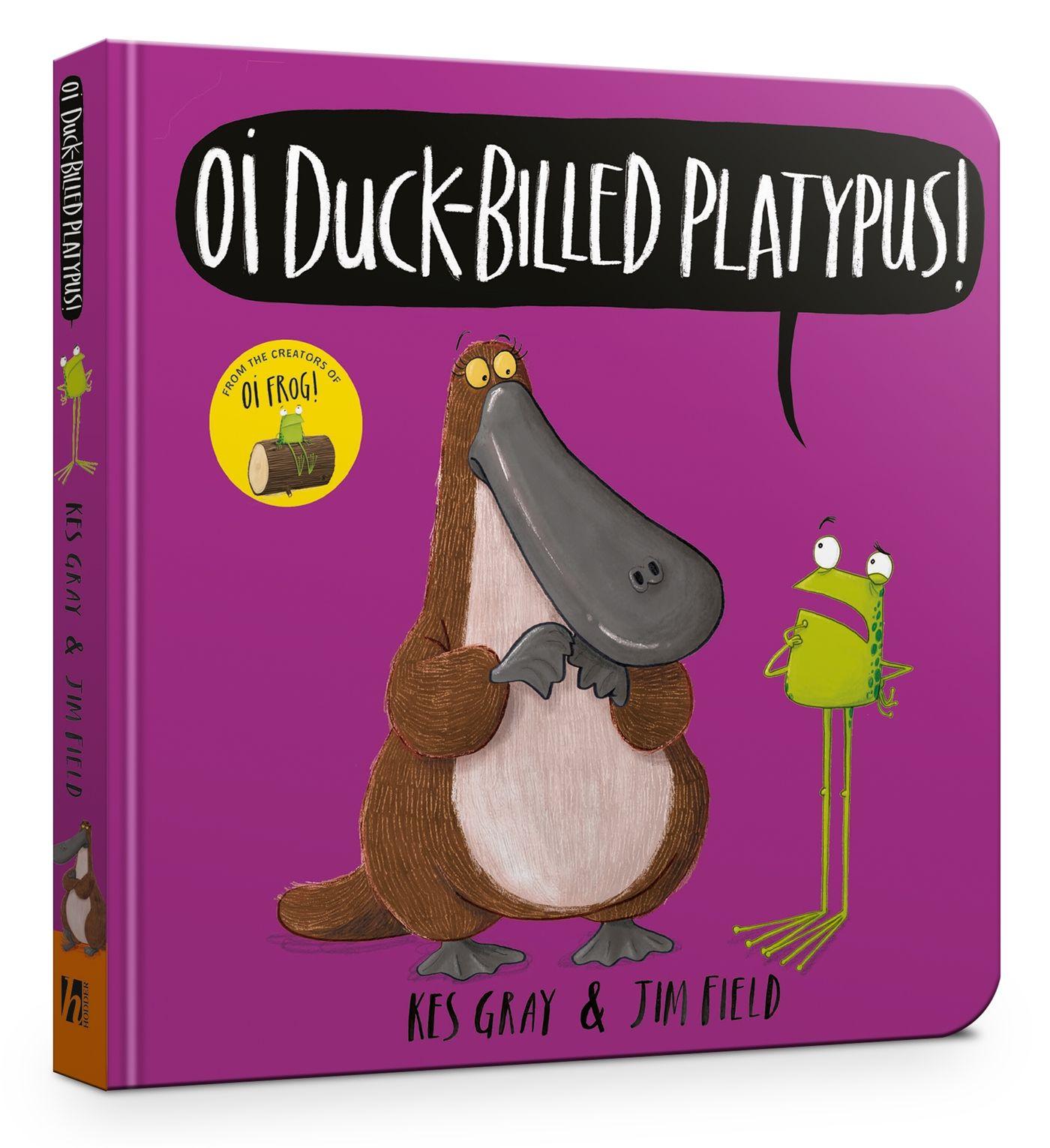 Vorderes Coverbild Oi Duck-billed Platypus Board Book
