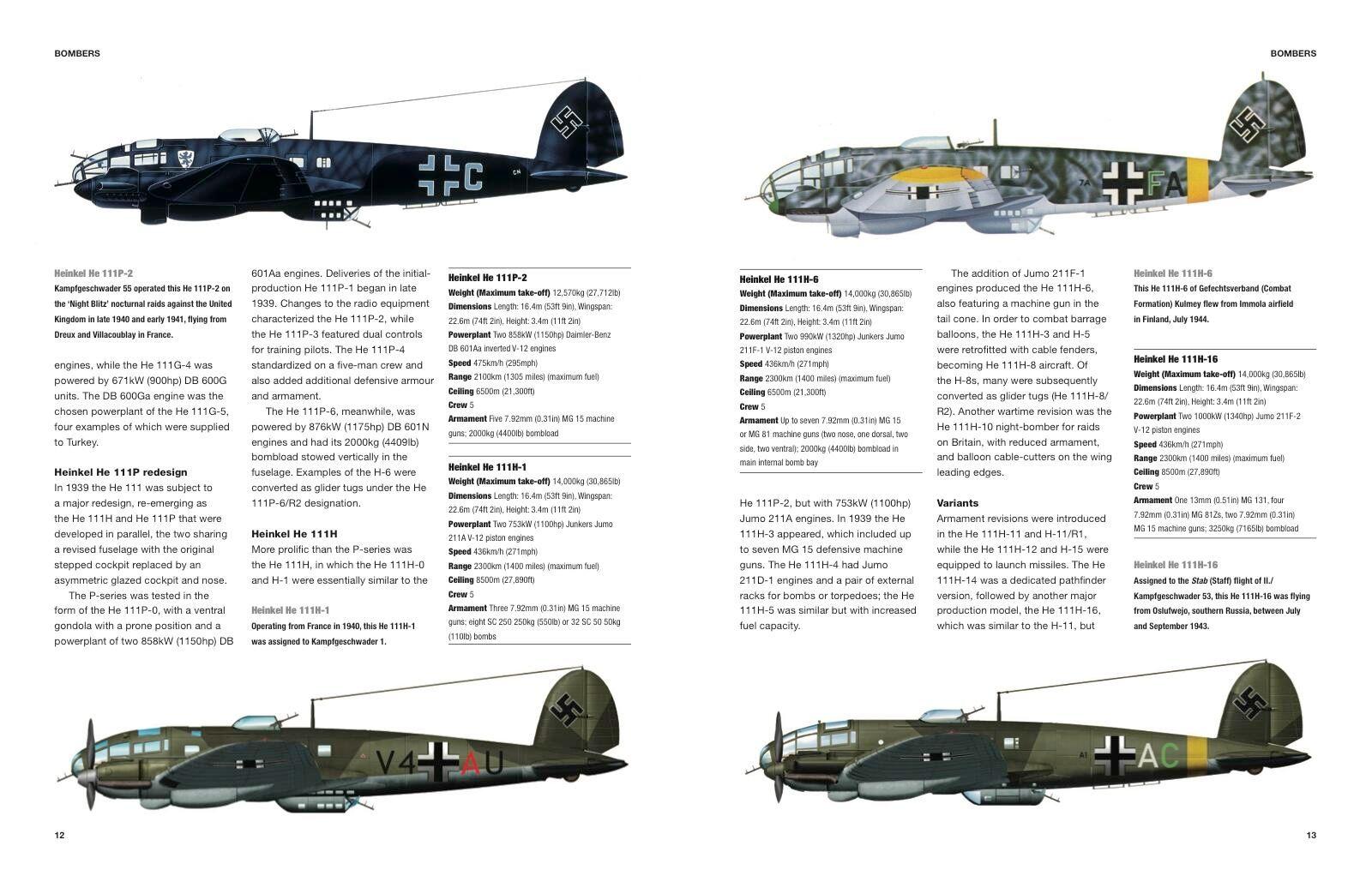 Beispielinhalt (Bild) German Bomber Aircraft of World War II