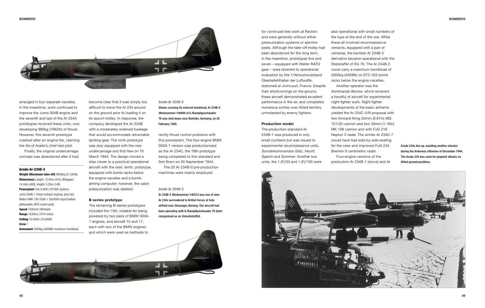Beispielinhalt (Bild) German Bomber Aircraft of World War II