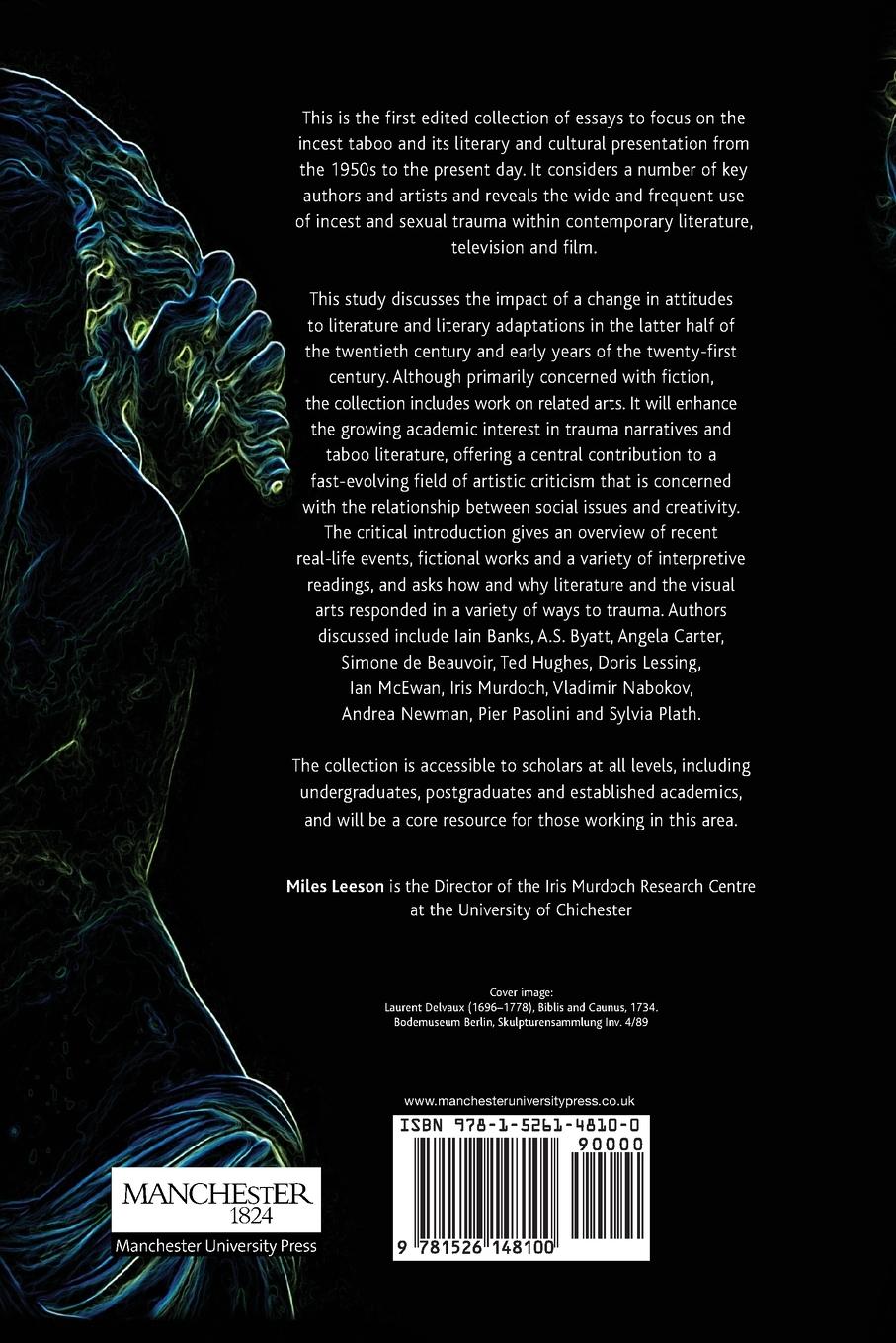 Rückseitencover Incest in contemporary literature