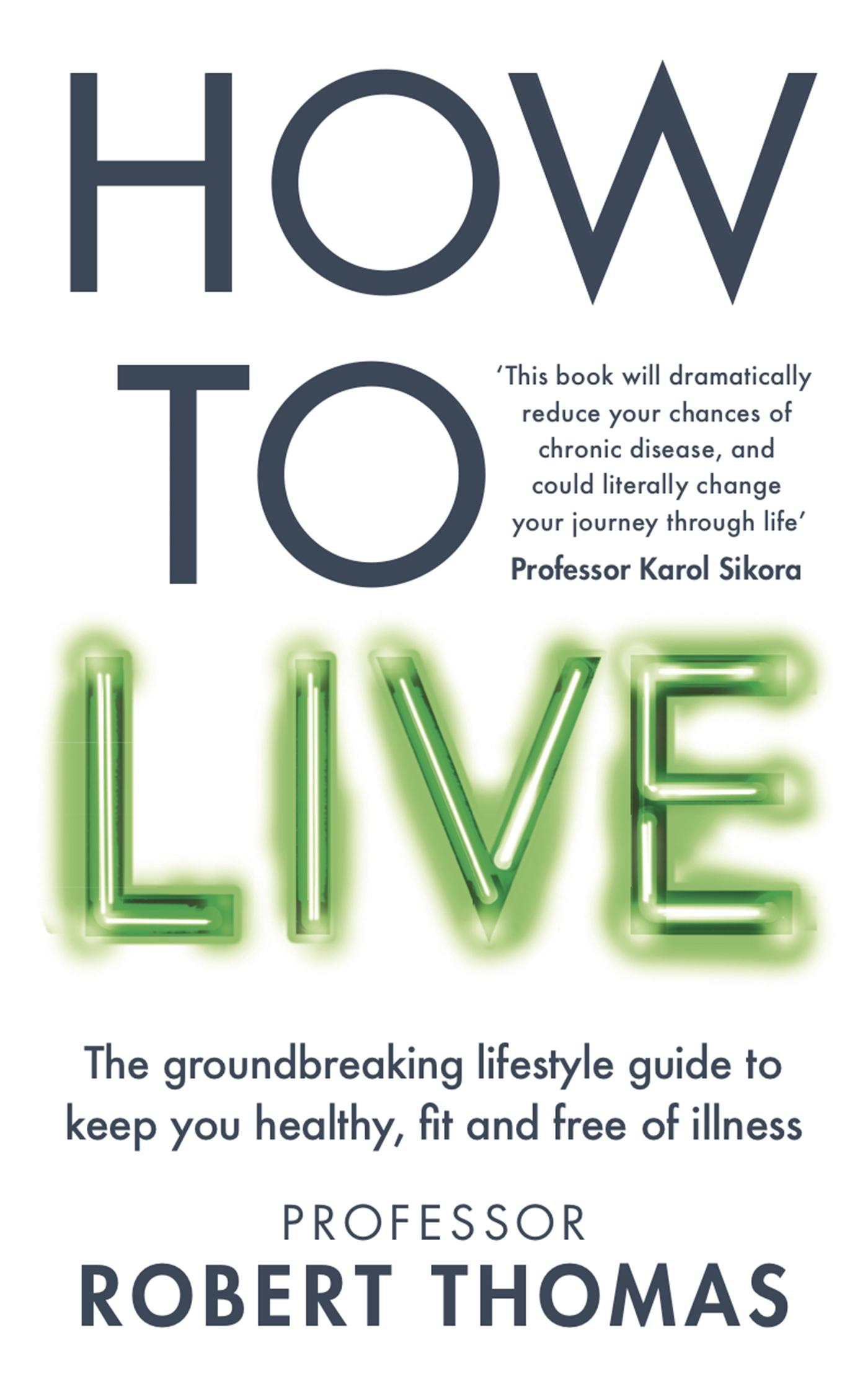 Vorderes Coverbild How to Live