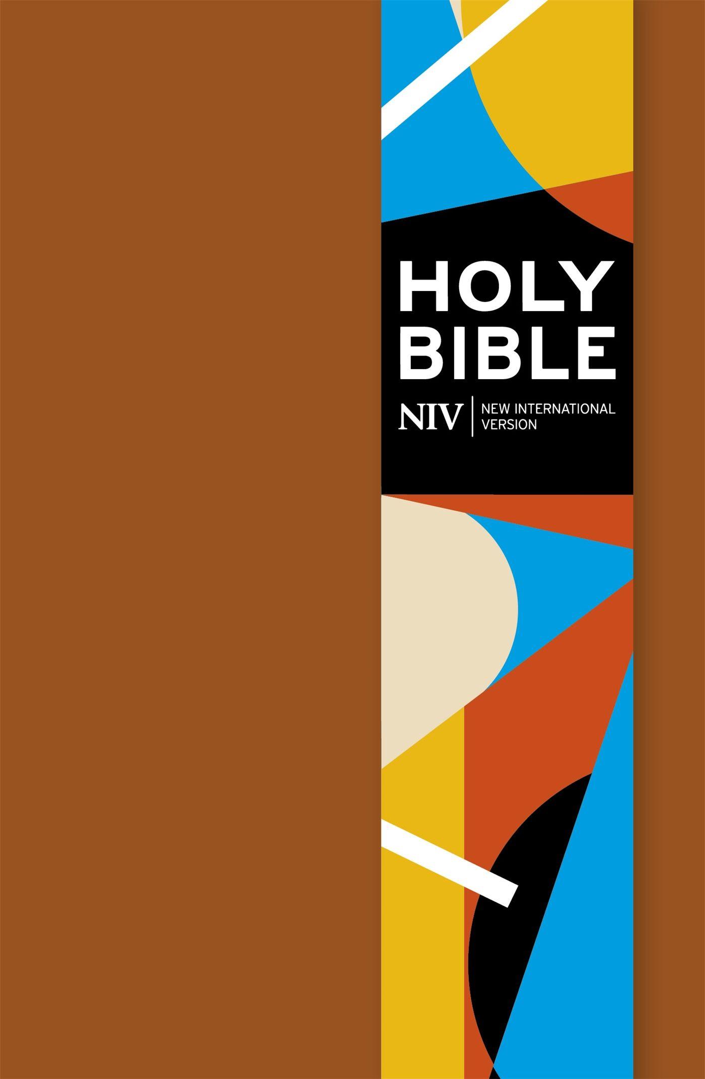 Vorderes Coverbild NIV Pocket Brown Imitation Leather Bible