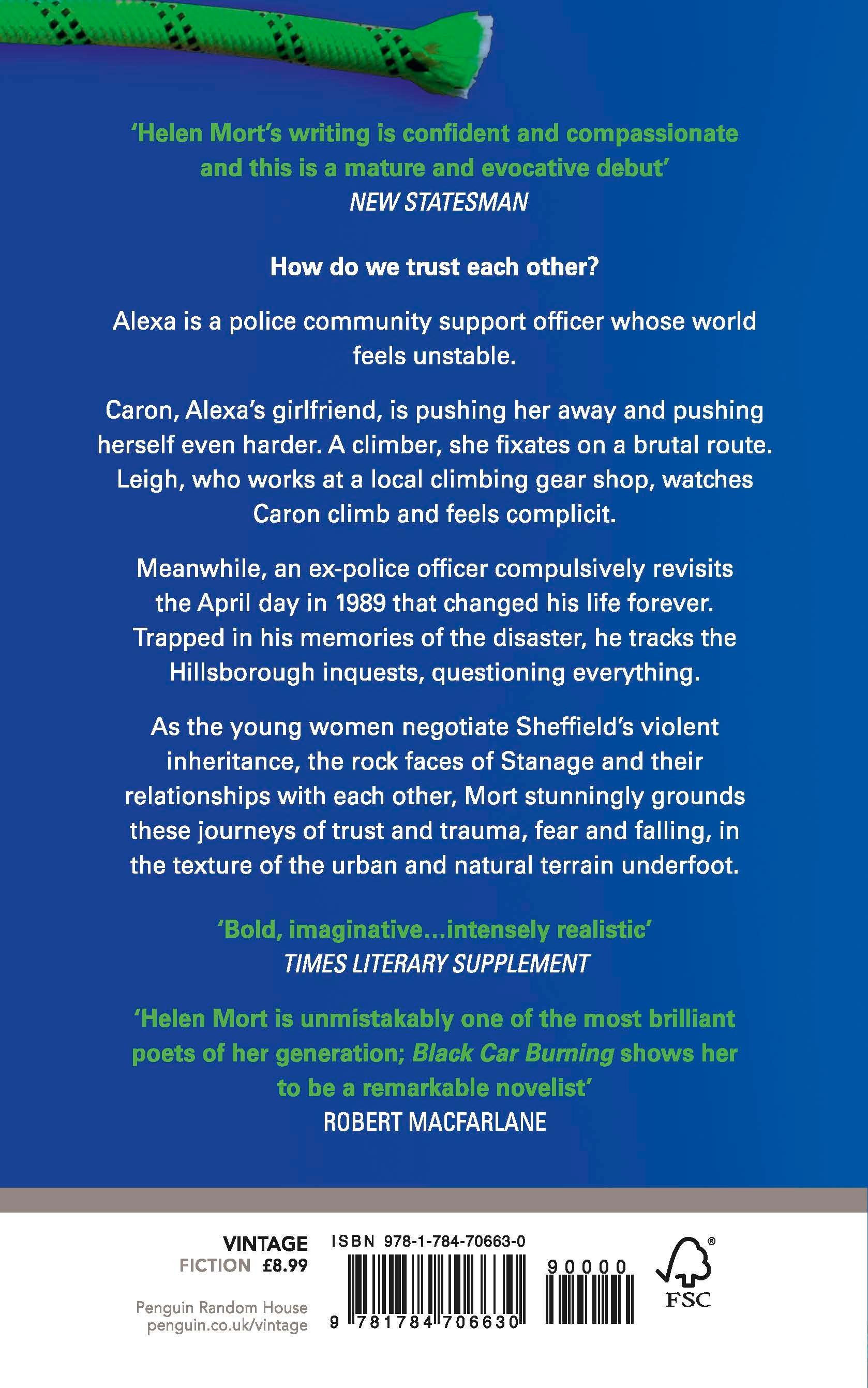 Rückseitencover Black Car Burning