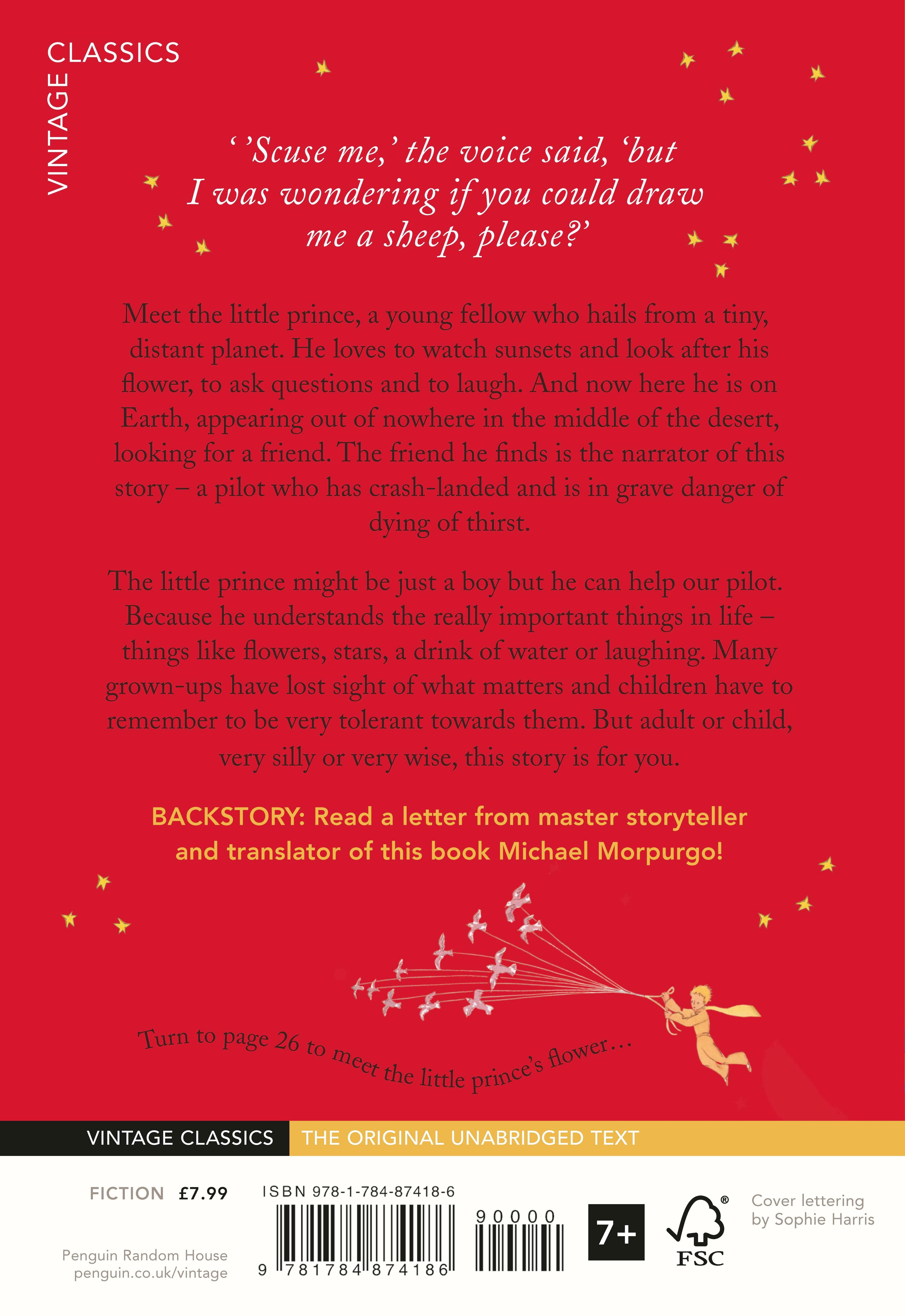 Rückseitencover The Little Prince