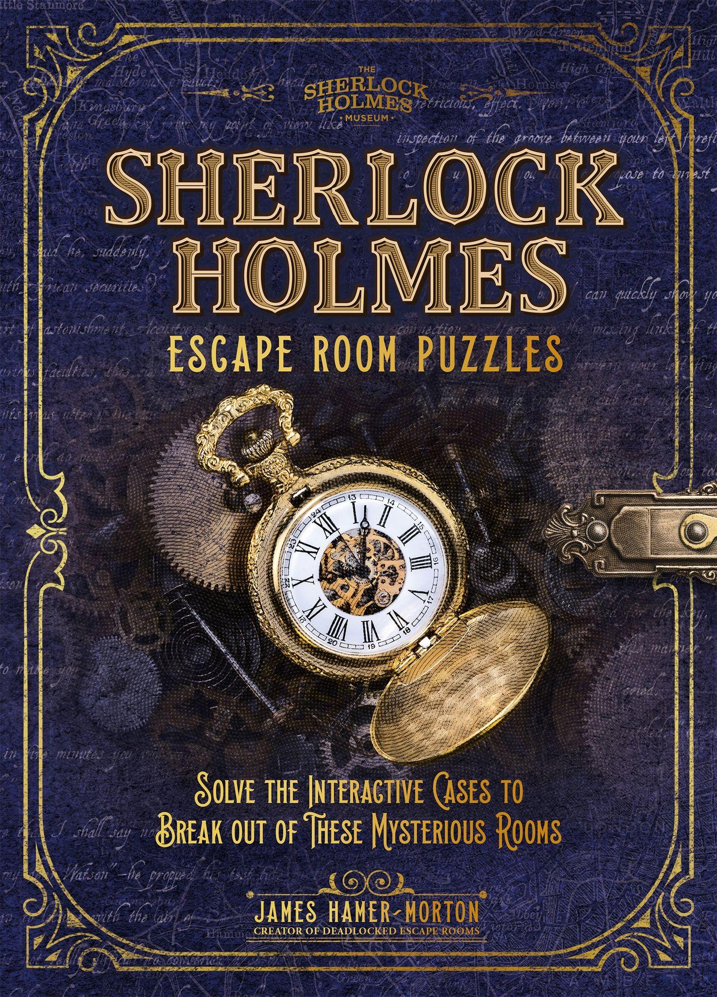 Vorderes Coverbild Sherlock Holmes Escape Room Puzzles