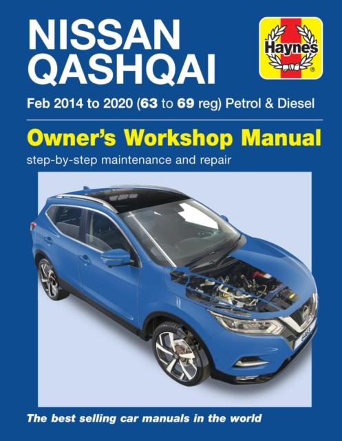 Vorderes Coverbild Nissan Qashqai Petrol & Diesel (Feb '14-'20) 63 to 69