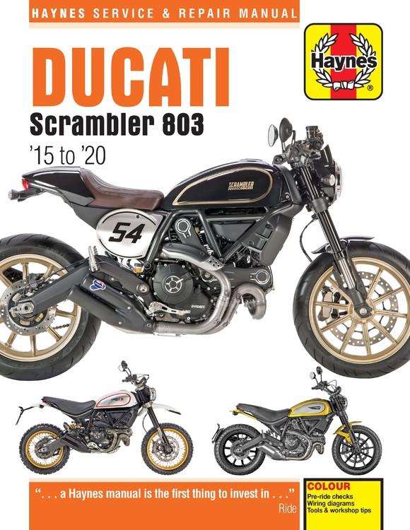 Vorderes Coverbild Ducati Scrambler 803 (15 - 20) Haynes Repair Manual